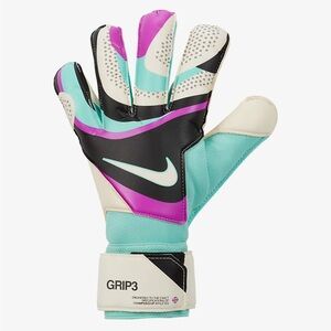 Nike GK Grip 3 Goalkeeper Gloves Soccer Football FB2998-010